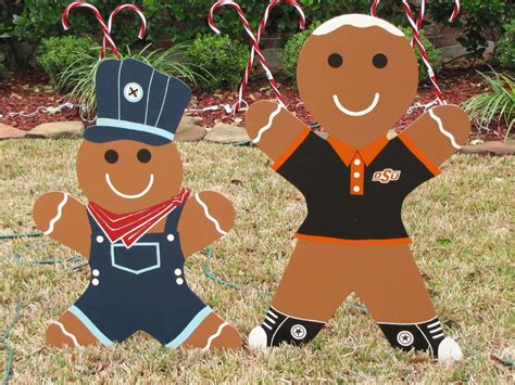 Christmas deco decorating with christmas lights outdoor christmas presents christmas yard decorations diy christmas lights christmas box christmas boxes decoration lighted decorating giant holiday/christmas ornaments. Gingerbread Man Christmas Yard Decoration - Updated : 7 ...