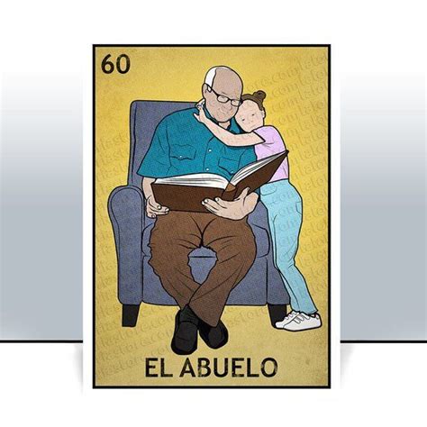 (census data estimates that the u.s. El Abuelo Lotería Card - The Grandfather Mexican Bingo Art ...