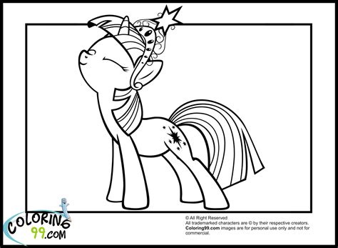 Can you tell who's who when they magically transform. My Little Pony Twilight Sparkle Coloring Pages ...