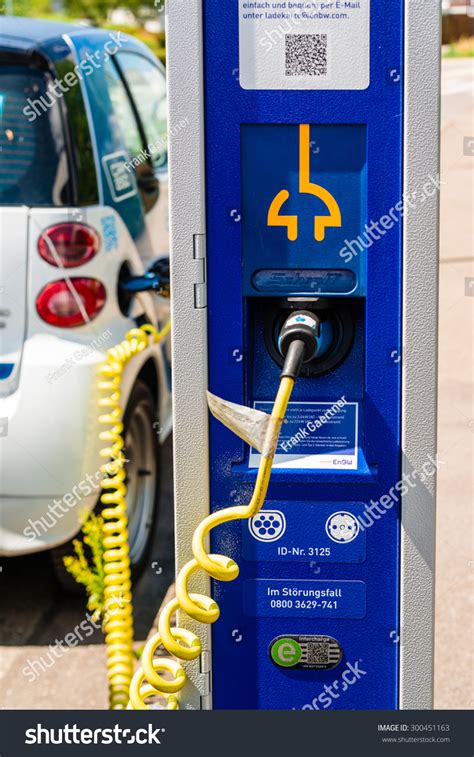 Driving safely when in germany. Stuttgart Germany July 25 2015 Electric Stock Photo ...