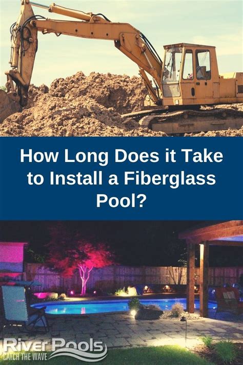 You might then be hanging around, but i would prefer that to being in a blind panic about missing the train. How Long Does it Take to Install a Fiberglass Pool? in ...