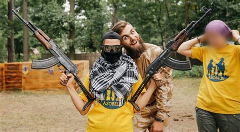 Try our azov films digital downloads! Neo-Nazi summer camp: Ukrainian kids taught to shoot AKs ...