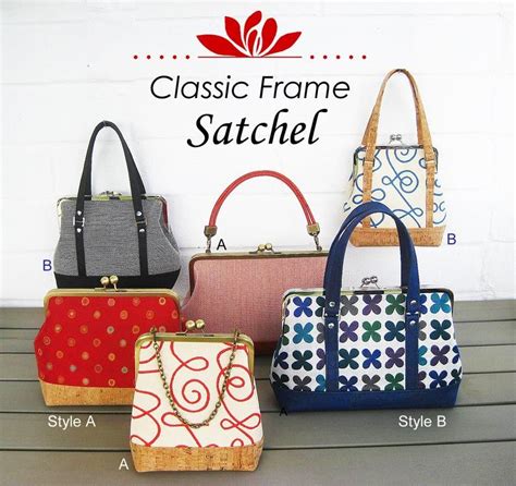 Printed patterns that are nested with multiple sizes printed on a tissue or patterns that can be printed on demand, giving almost featured how to download a pattern how to use pdf patterns how to use printable patterns nancy zieman sewing with nancy. PDF Sewing Pattern Classic Frame Satchel - Multi-size ...