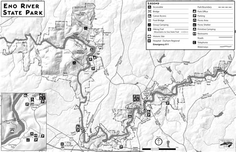 The loop trail features scenic views of the eno river and interpretive panels describing the trees found along the trail. LivelyRV: Eno River State Park