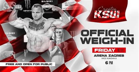 Wygrana z artur sowiński na ksw 57 (19.12.2020) 5. Oficjalna ceremonia ważenia przed KSW 51 w Zagrzebiu na ...