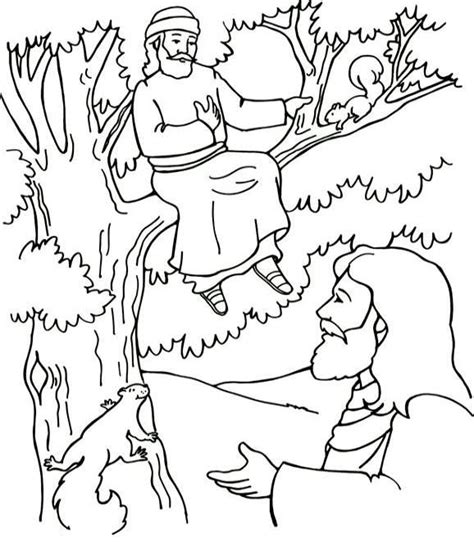 Click the zacchaeus coloring page 6 coloring pages to view printable version or color it online (compatible with ipad and android tablets). Zacchaeus coloring page | Sunday school coloring pages ...