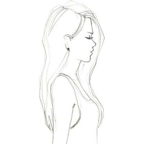 Disegni facili da copiare a matita. 130 images about disegni di ragazze on We Heart It | See more about drawing, girl and art