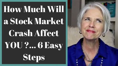 We focus on the easiest & best market. How Will A Stock Market Crash Affect You? - YouTube