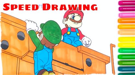 Maybe you would like to learn more about one of these? Speed Drawing Super Mario Odyssey, Mario & Luigi | Drawing ...