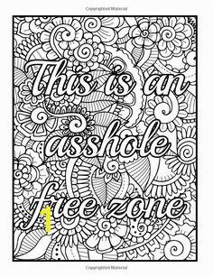 Wolfie is a young adult with blue hair that has a star sticker, along with a red and blue cat face sticker. Fuck This Shit Coloring Page | divyajanani.org
