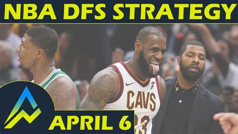 We combine projections from all major fantasy football sites into a consensus. NBA DFS Projections & Strategy | Friday 4/6 | FanDuel ...