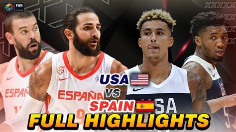 A small bubble has a. USA VS SPAIN "FULL HIGHLIGHTS | Aug 16, 2019 | FRIENDLY ...