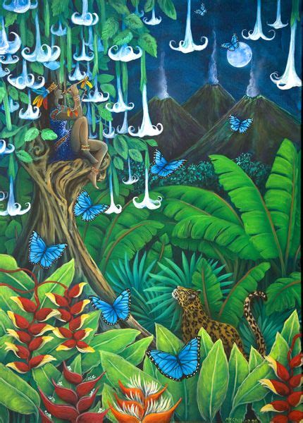 Aleks figueroa of dream jungle tattoos. The Art of Cathy McClelland | Tropical art, Art, Jungle art