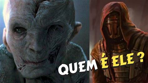 ―líder supremo snoke a kylo ren. LIDER SNOKE QUEM É ELE AFINAL ??? #lidersnoke - YouTube