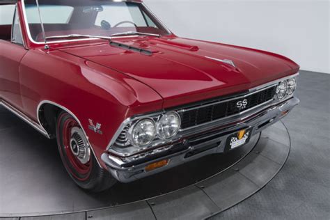 Plenty of attention to detail has been paid during the extensive process, resulting in this car. 1966 Chevrolet Chevelle Super Sport 673 Miles Regal Red ...