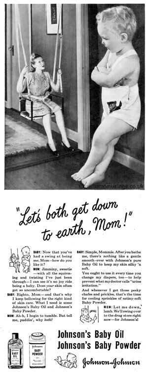 How much does the shipping cost for johnson and johnson baby powder? Johnson's ~ Baby Oil & Baby Powder Adverts [1944-1948 ...