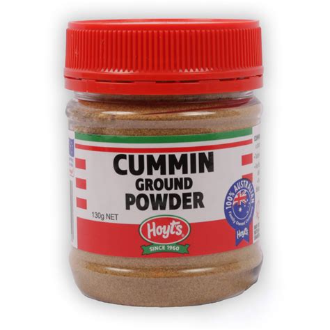 Ground cumin goes excellent with eggplant, potatoes, stews, soups, eggs, curry, fish, chicken, beans, lentils, peas, rice, couscous, pork, sausages, and lamb. Hoyts Cumin Ground - Hoyts Food