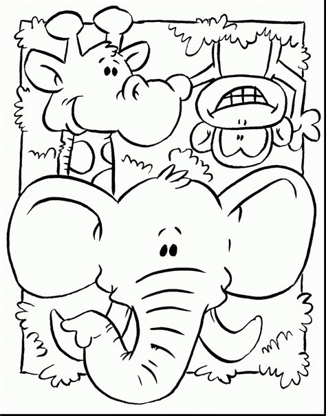 With these exciting free train coloring pages printable, you will open up new doors of exploration and imagination for your child. Zoo Animal Coloring Pages - BubaKids.com