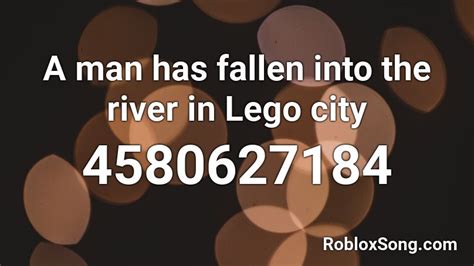 Most popular undertale roblox id. A man has fallen into the river in Lego city Roblox ID - Roblox music codes