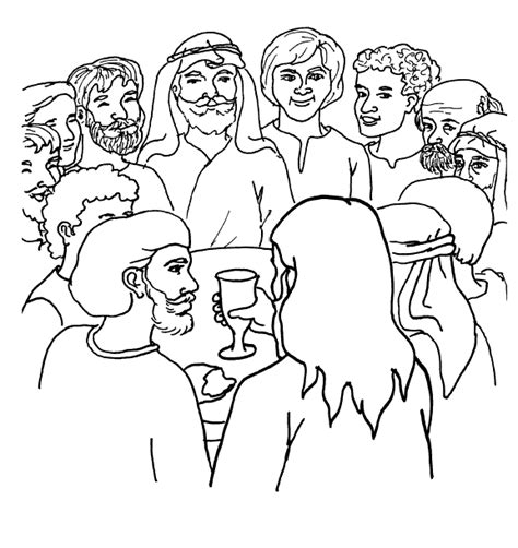 Jesus appears to disciples craft trace an internet clip art of jesus face with a white crayon for the kids to color over with watercolors. Jesus #182 (Characters) - Printable coloring pages