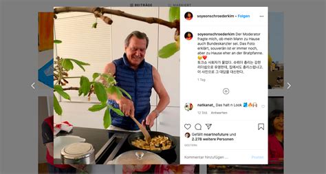 Cdu and green politicians have urged gerhard schröder to immediately give up his offices and posts in russia over allegations of russian involvement in the poisoning of alexei navalny. Gerhard Schröder, Billie Eilish, gute Laune: Paulas ...