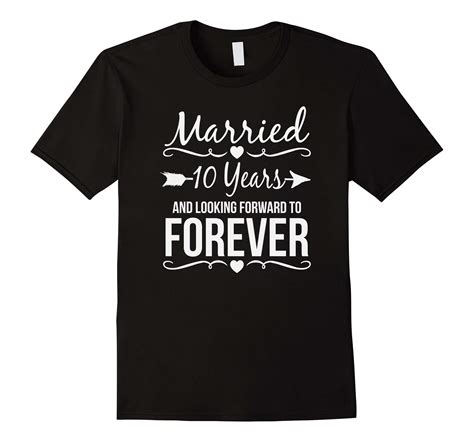 Top 9 best anniversary gift ideas for him in 2021. 10th Year Anniversary Gifts Wedding Shirt Married 10 Years ...