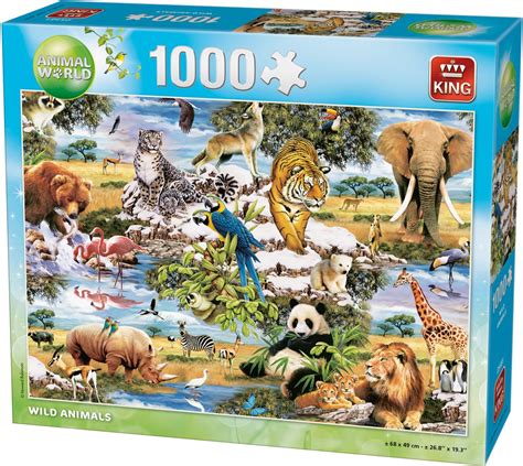 Maybe you would like to learn more about one of these? Puzzle Wild Animals King-Puzzle-05481 1000 pieces Jigsaw ...