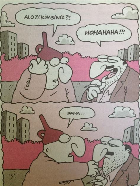 Hunililer bunu çok masumane yapıyorlar. - Alo?!. Kimsimiz?!. + Hohahaha!!! - Sana... #karikatür # ...