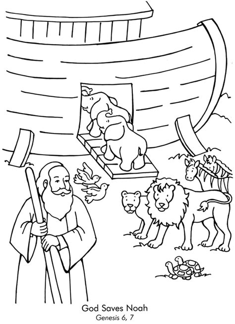 There was one man who still followed god. Bible Noahs Ark Coloring Pages - Coloring Home