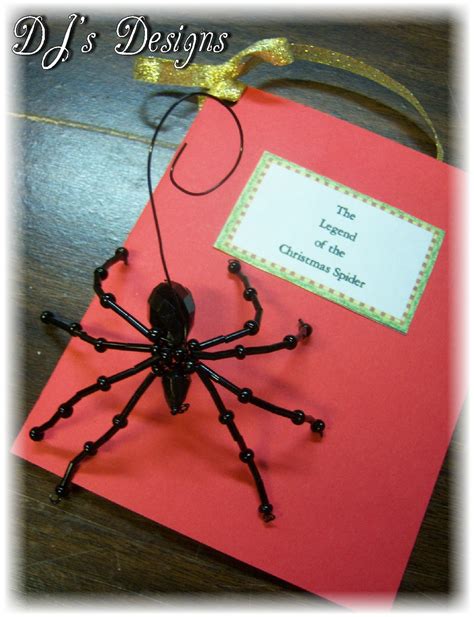 Even the spiders had been banished from their cozy corner in the ceiling to avoid the housewife's busy cleaning. Dee Dee's Craft Spot: The Tail of the Christmas Spider