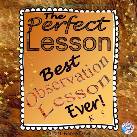 Vocabulary development, terminology, classroom environment enrichment through texts, teacher text you may also 'model' a lesson that your cooperating teacher(s) have employed. Teacher Ink: Teacher's Observation Lesson