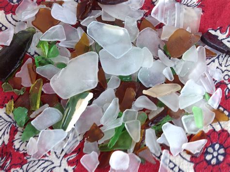 Heritage beach treasure jigsaw puzzle 550 pieces sea glass ocean peter doran usa. My seaglass collection from Maine | Sea glass, Sea pottery ...