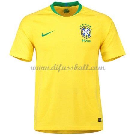 Nike brasilien home trikot 2018/2019. Günstige Fußballtrikots Brasilien Trikot ...