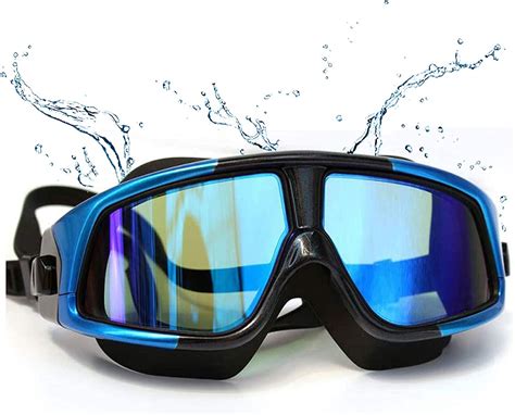 Amazon.com : New Upgrade Swimming Goggles, Kammoy Nearsighted Swimming ...