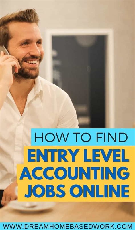 However, given the development of the online community, real online. How to Find Work from Home Entry-Level Accounting Jobs ...