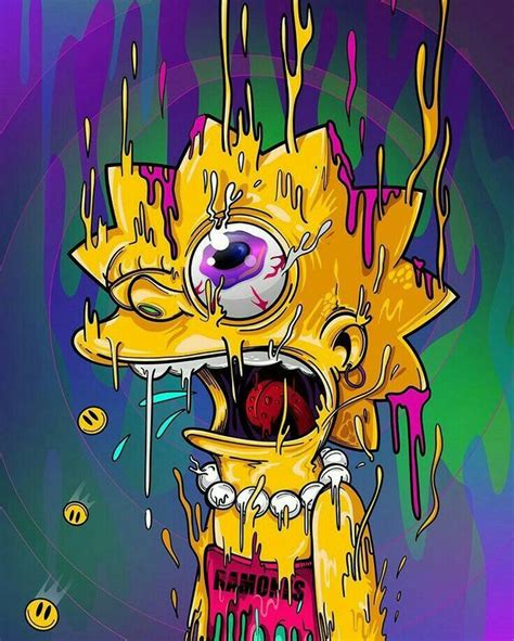 276 the simpsons hd wallpapers and background images. Pin on Trippy art