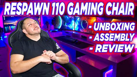 ( 4.3 ) stars out of 5 stars 1596 ratings , based on 1596 reviews 445 comments RESPAWN RSP-110 Reclining Ergonomic Gaming Chair Unboxing, Review, and How To Assemble - YouTube