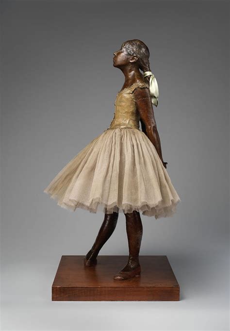 His mother died when degas was thirteen, after which his father and grandfather were the main influences on his early. Edgar Degas | The Little Fourteen-Year-Old Dancer | French ...