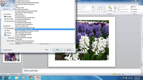 After that the dialog window select as appears. How to Convert Powerpoint to JPG - YouTube