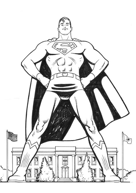 Batman coloring pages hozdvri free printable lego superman to print for kids. Free Printable Superman Coloring Pages For Kids