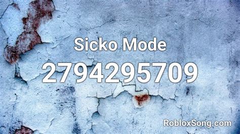 Remember to share this page with your friends. Sicko Mode Roblox ID - Roblox music codes