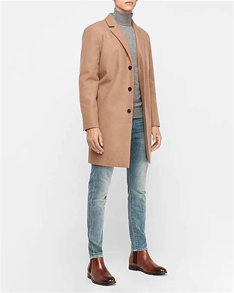 Alexander mcqueen's men's camel hair coat gives the vintage style a modern update, while topman and asos' alternatives keep things classic. Express Factory Outlet | Top coat, Mens xl, Clothes