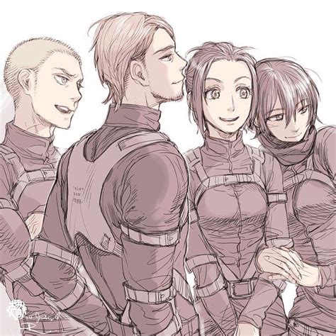 Check spelling or type a new query. Jean, Connie, Sasha and Mikasa | AoT | | Attack on titan ...