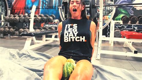 This woman showed off her amazing strength when she placed a watermelon between her legs and crushed it to smithereens with ease.original link. Girl crushing watermelon with her thighs | Best ...