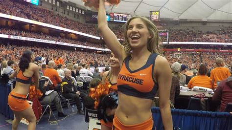 Highlights of this year's commencement weekend celebration. Syracuse cheerleaders bring high energy as Orange defeat ...