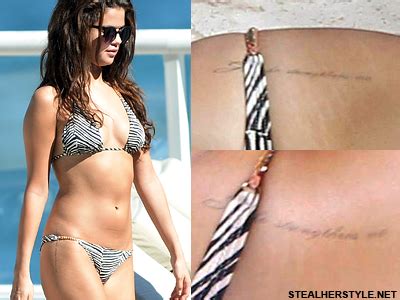 Selena gomez has been slowly growing her tattoo collection for years. Selena Gomez's Tattoos & Meanings | Steal Her Style