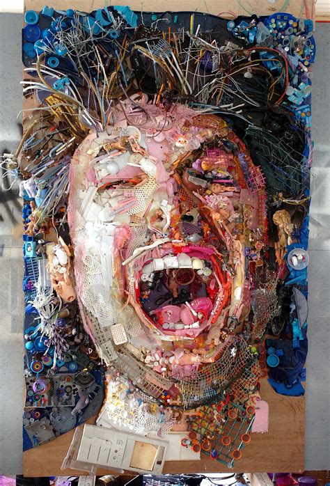 ART AMID RUBBISH: Fall River artist creates unique, eye ...