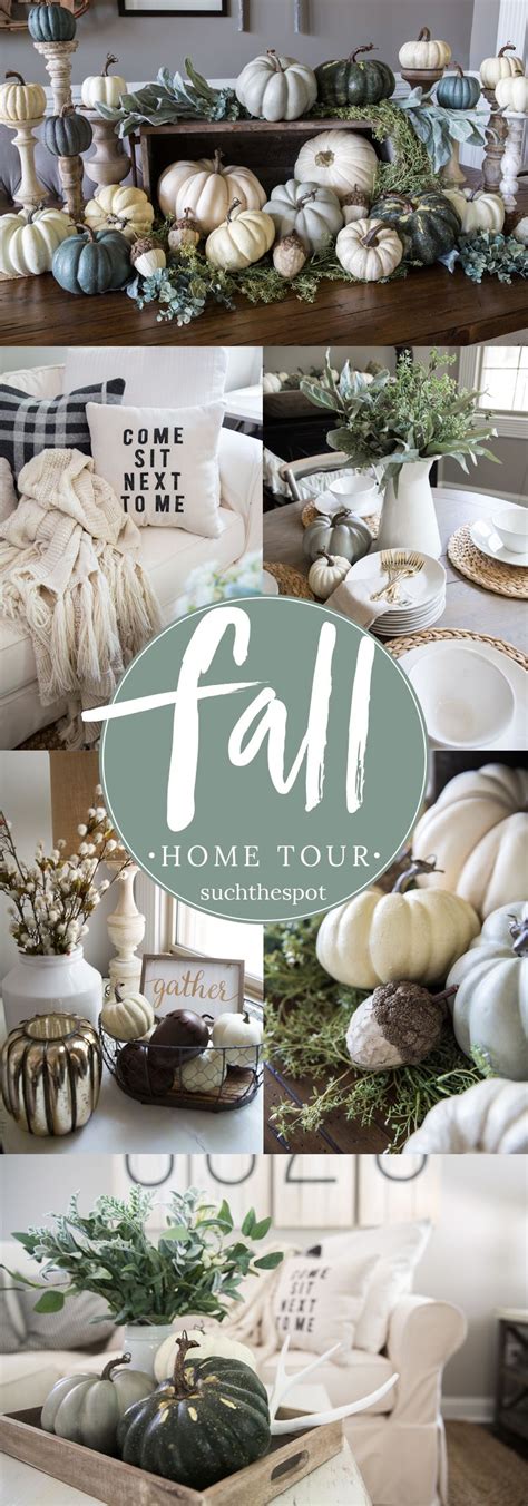 Check out this modern fall decor for your space! Fall Decor Ideas and Inspiration for Using Neutral Colors ...