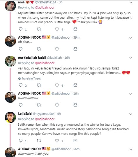 Check spelling or type a new query. "Ini Lagu Tribute Buat Adik Nurul Huda Abdul Ghani, Bukan ...