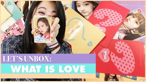 Создано deign pauluño 11 июн 2021. UNBOXING: TWICE - "What is Love?" Album Version B. - YouTube